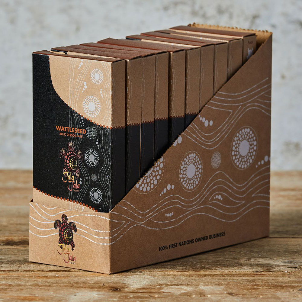 Wattleseed Chocolate 100g Bar 01